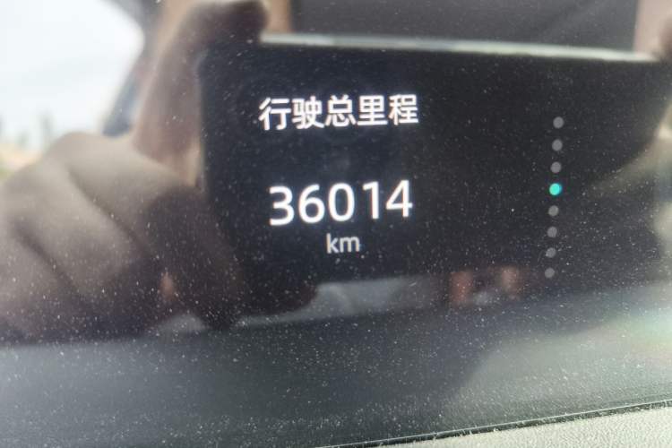Used CHANGAN UNI-K iDD 2022 Blue Whale iDD 130km 1.5T Prestige Model Odometer Close Up
