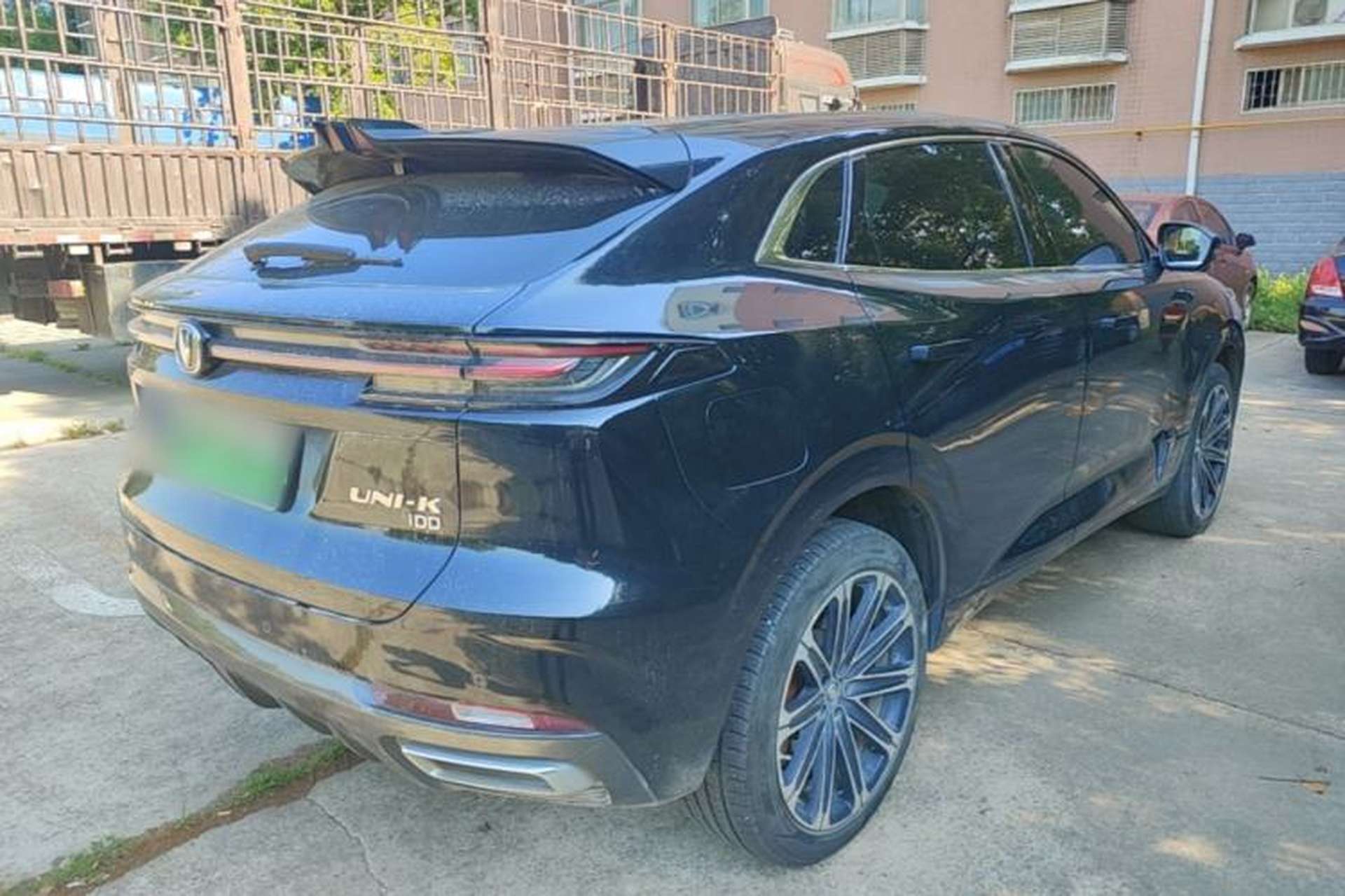 Used CHANGAN UNI-K iDD 2022 Blue Whale iDD 130km 1.5T Prestige Model Rear Right 45 Deg