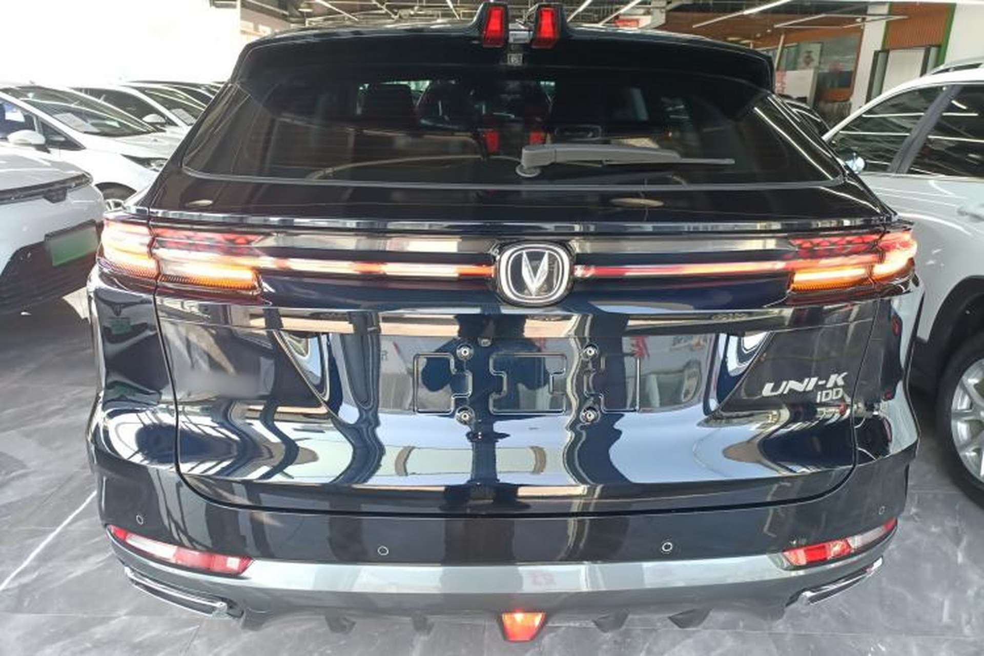 Used CHANGAN UNI-K iDD 2022 Blue Whale iDD 130km 1.5T Excellence Model Rear