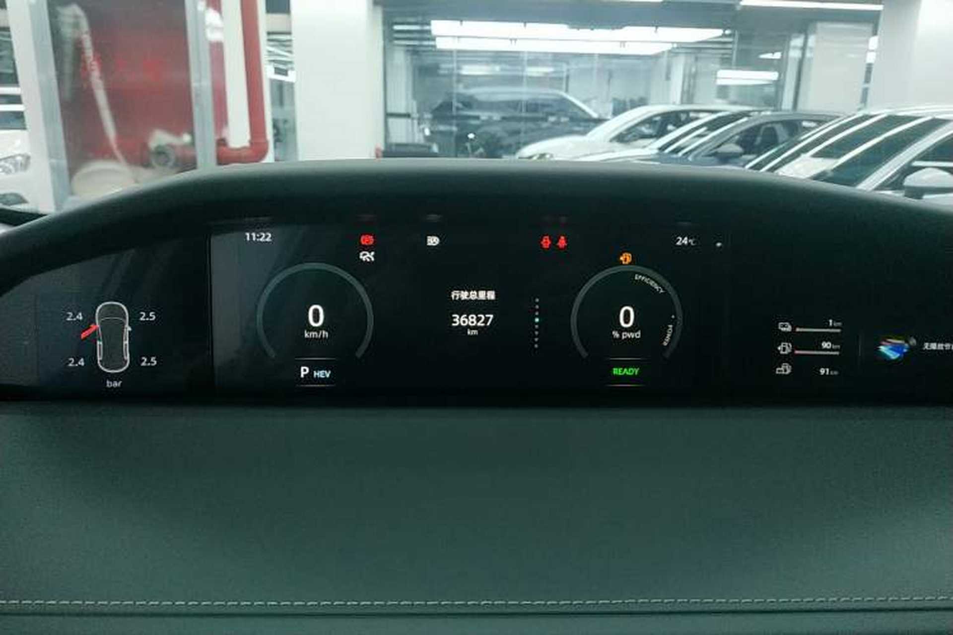 Used CHANGAN UNI-K iDD 2022 Blue Whale iDD 130km 1.5T Prestige Model Instrument Cluster