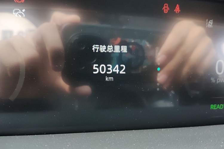 Used CHANGAN UNI-K iDD 2022 Blue Whale iDD 130km 1.5T Prestige Model Odometer Close Up