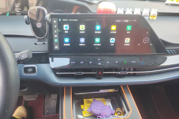 Used CHANGAN UNI-K iDD 2022 Blue Whale iDD 130km 1.5T Excellence Model Audio And AC Panel
