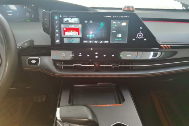 Used CHANGAN UNI-K iDD 2022 Blue Whale iDD 130km 1.5T Prestige Model Audio And AC Panel