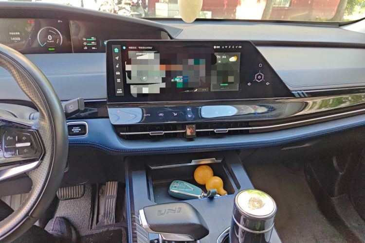 Used CHANGAN UNI-K iDD 2022 Blue Whale iDD 130km 1.5T Excellence Model Audio And AC Panel