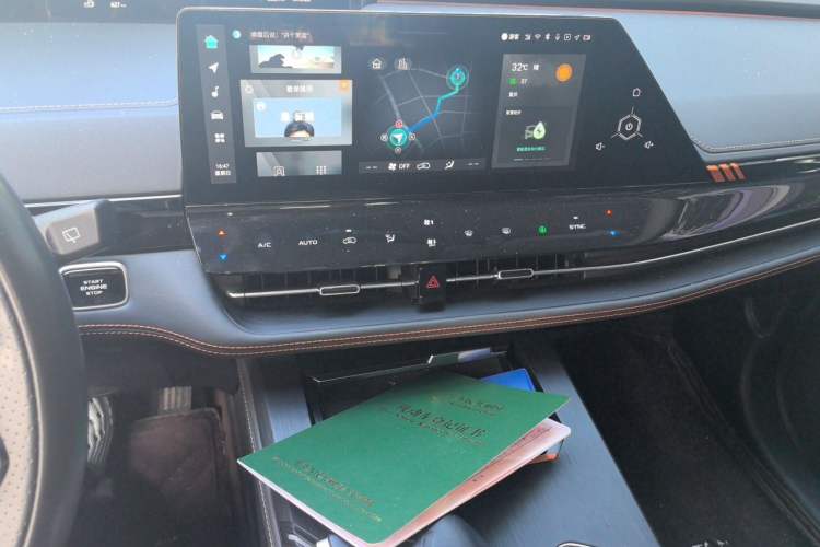 Used CHANGAN UNI-K iDD 2022 Blue Whale iDD 130km 1.5T Prestige Model Audio And AC Panel