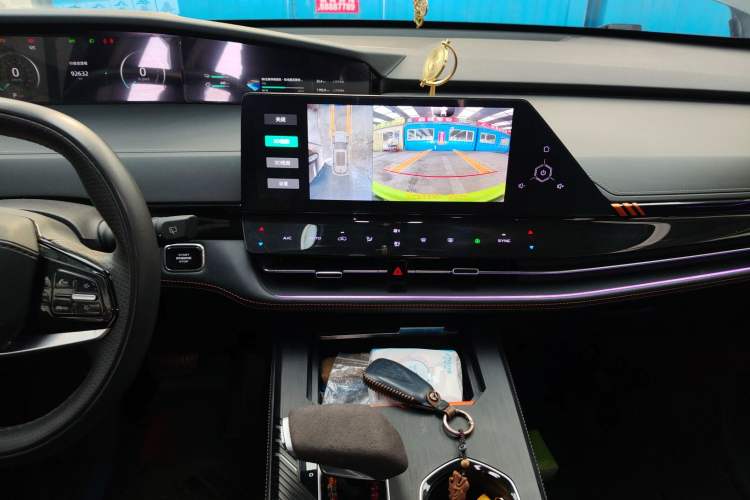 Used CHANGAN UNI-K iDD 2022 Blue Whale iDD 130km 1.5T Excellence Model Audio And AC Panel