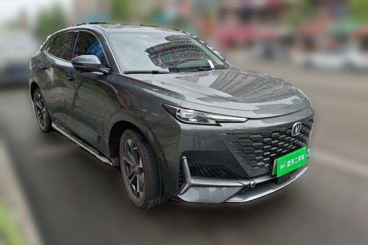 Used CHANGAN UNI-K iDD 2022 Blue Whale iDD 130km 1.5T Excellence Model Front Right 45 Deg