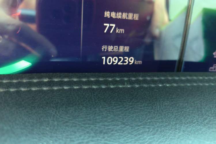 Used CHANGAN UNI-K iDD 2022 Blue Whale iDD 130km 1.5T Excellence Model Odometer Close Up