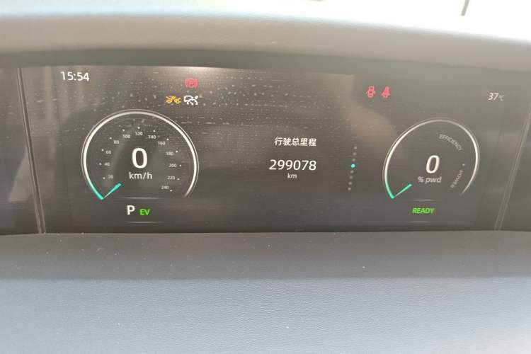 Used CHANGAN UNI-K iDD 2022 Blue Whale iDD 130km 1.5T Excellence Model Odometer Close Up