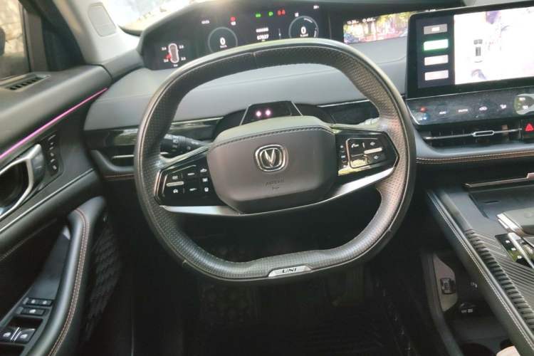 Used CHANGAN UNI-K iDD 2022 Blue Whale iDD 130km 1.5T Prestige Model Steering Wheel