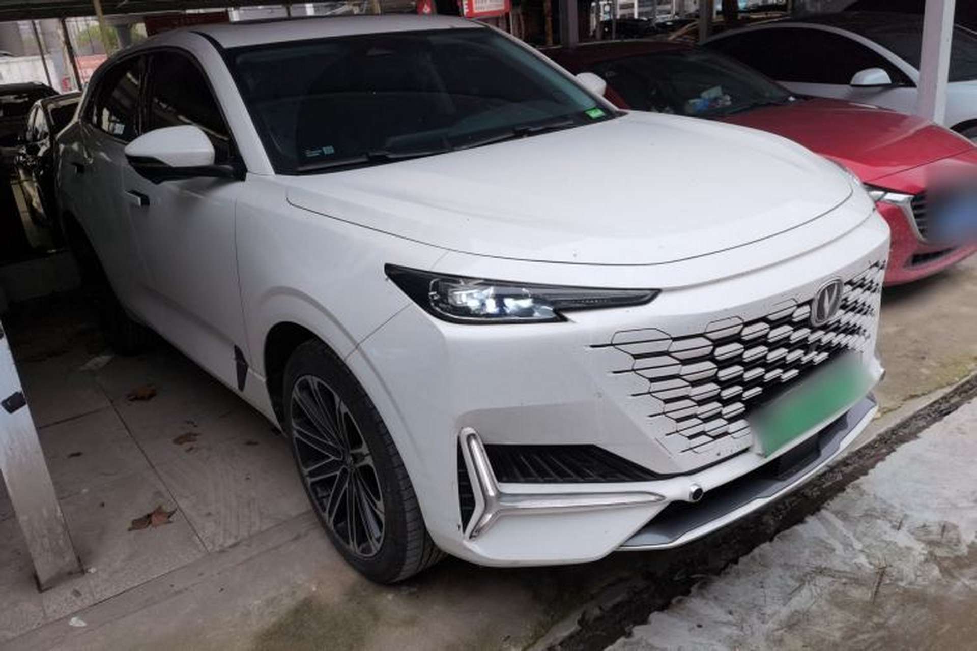Used CHANGAN UNI-K iDD 2022 Blue Whale iDD 130km 1.5T Prestige Model Front Right 45 Deg