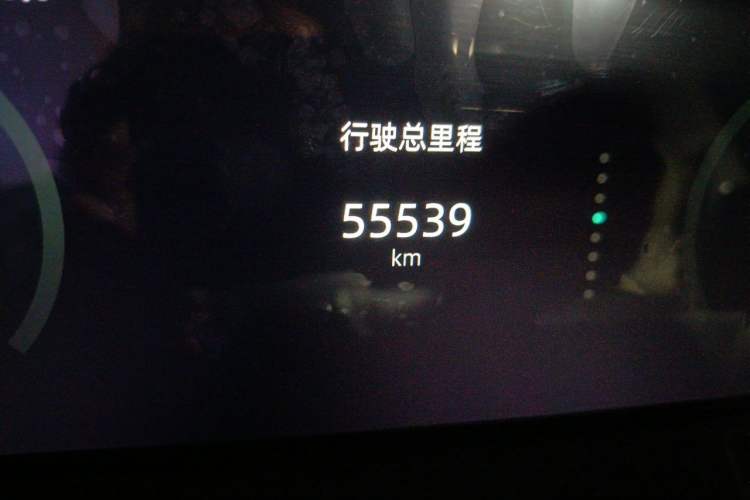 Used CHANGAN UNI-K iDD 2022 Blue Whale iDD 130km 1.5T Prestige Model Odometer Close Up