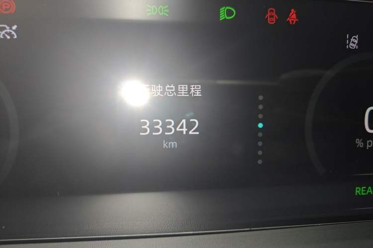 Used CHANGAN UNI-K iDD 2022 Blue Whale iDD 130km 1.5T Prestige Model Odometer Close Up