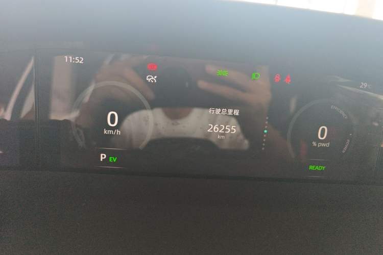 Used CHANGAN UNI-K iDD 2022 Blue Whale iDD 130km 1.5T Excellence Model Odometer Close Up