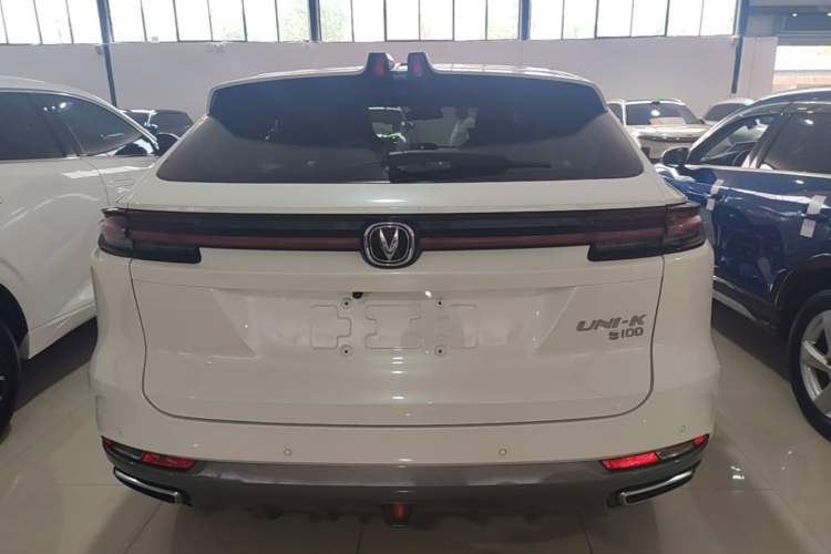 Used CHANGAN UNI-K iDD 2022 Blue Whale iDD 130km 1.5T Excellence Model Rear