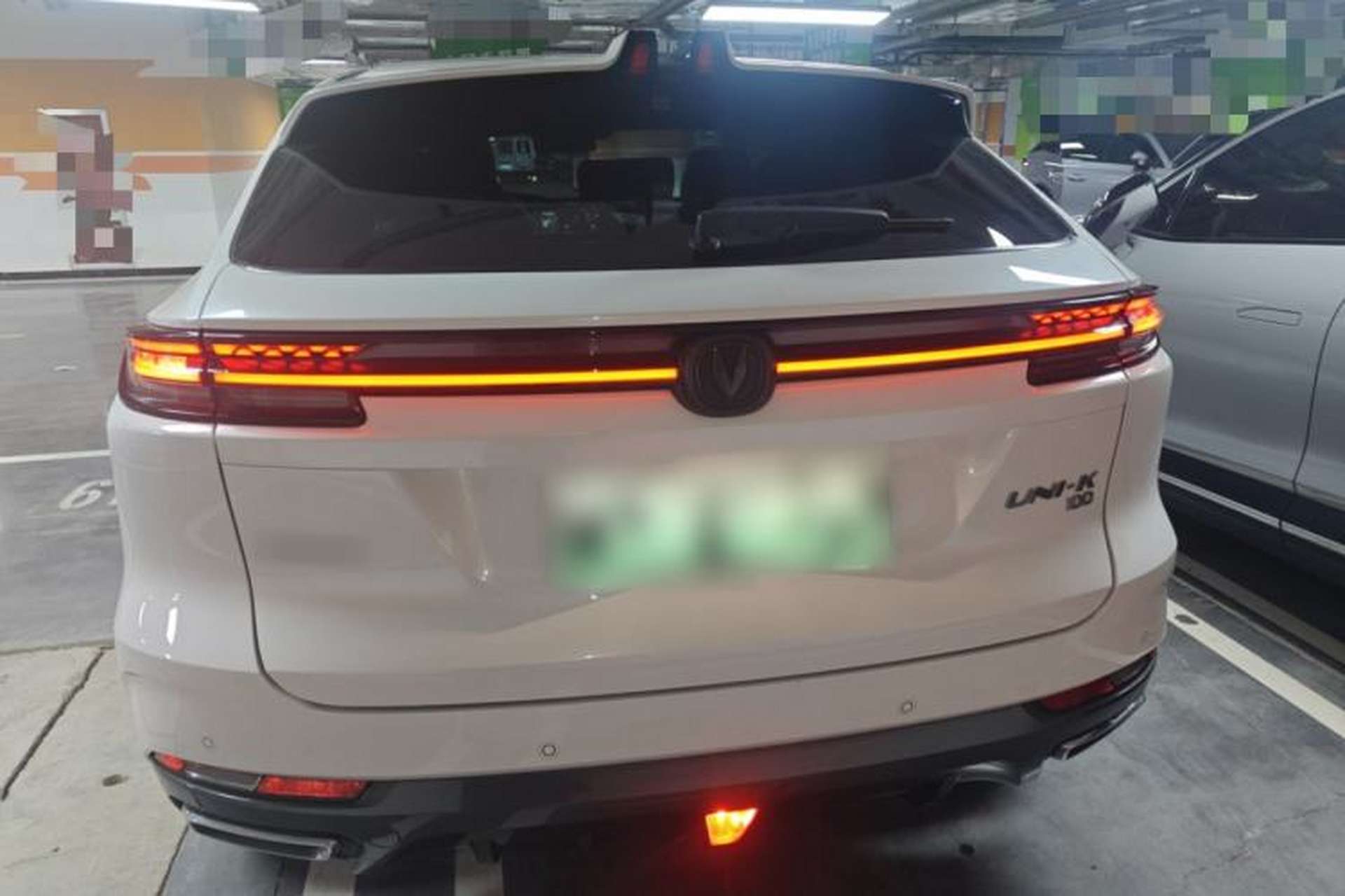 Used CHANGAN UNI-K iDD 2022 Blue Whale iDD 130km 1.5T Prestige Model Rear