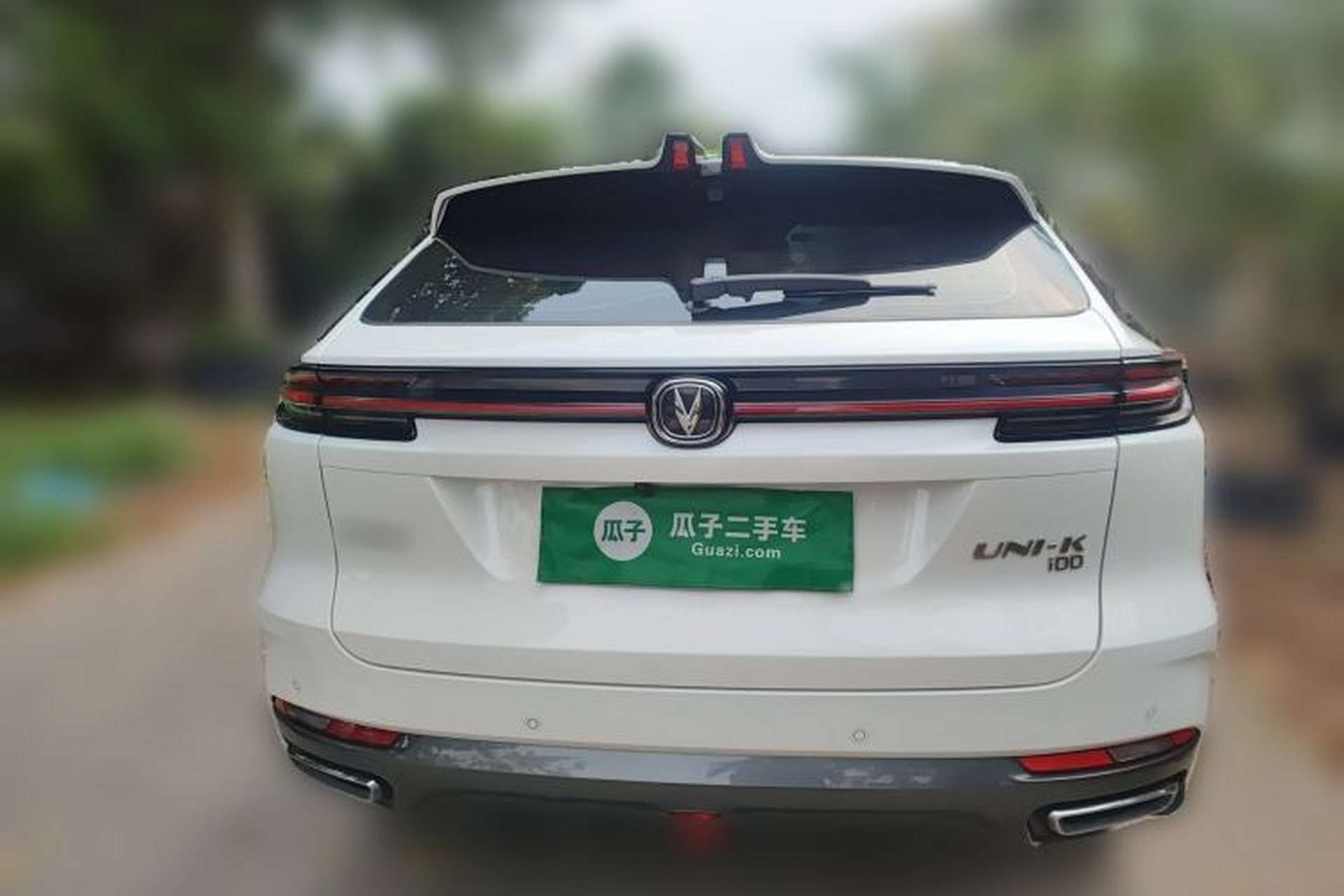 Used CHANGAN UNI-K iDD 2022 Blue Whale iDD 130km 1.5T Excellence Model Rear