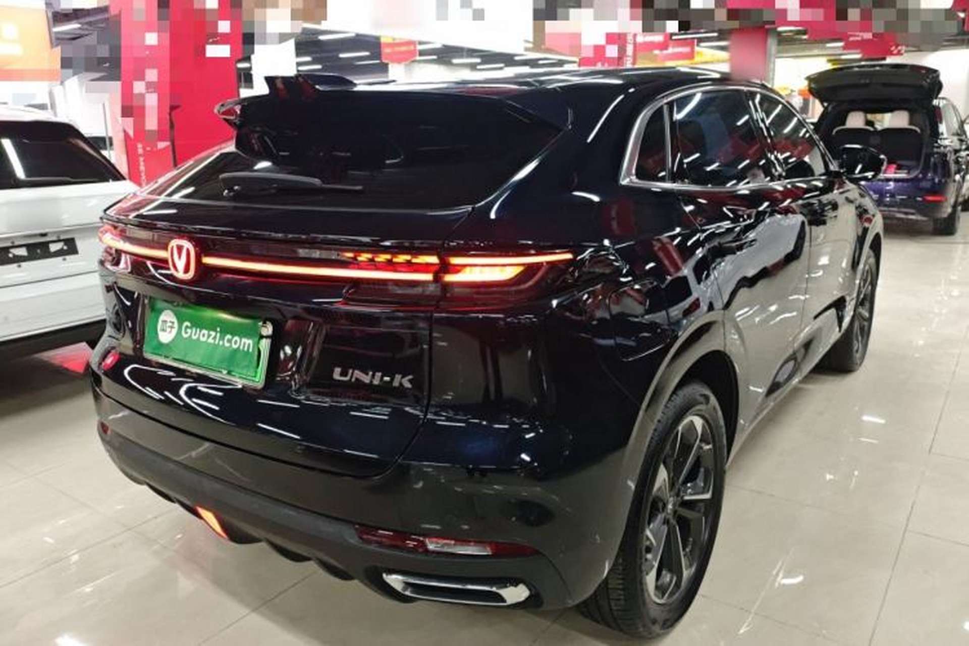 Used CHANGAN UNI-K iDD 2023 Zhidian iDD 1.5T 135km Smart & Fun Model Rear Right 45 Deg