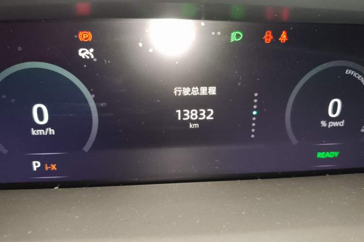 Used CHANGAN UNI-K iDD 2023 Zhidian iDD 1.5T 135km Smart & Fun Model Odometer Close Up