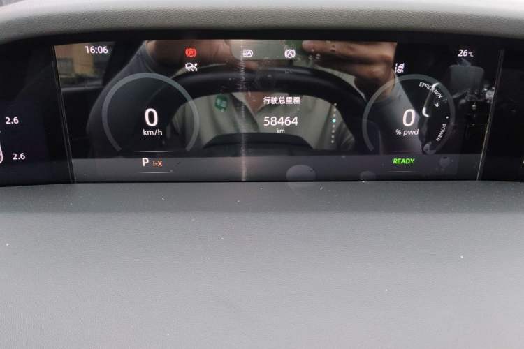 Used CHANGAN UNI-K iDD 2023 Smart Electric iDD 1.5T 135km Smart Leading Model Odometer Close Up