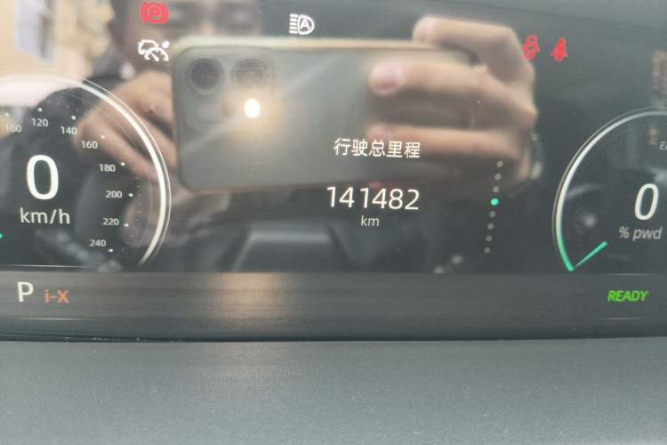 Used CHANGAN UNI-K iDD 2023 Smart Electric iDD 1.5T 135km Smart Leading Model Odometer Close Up