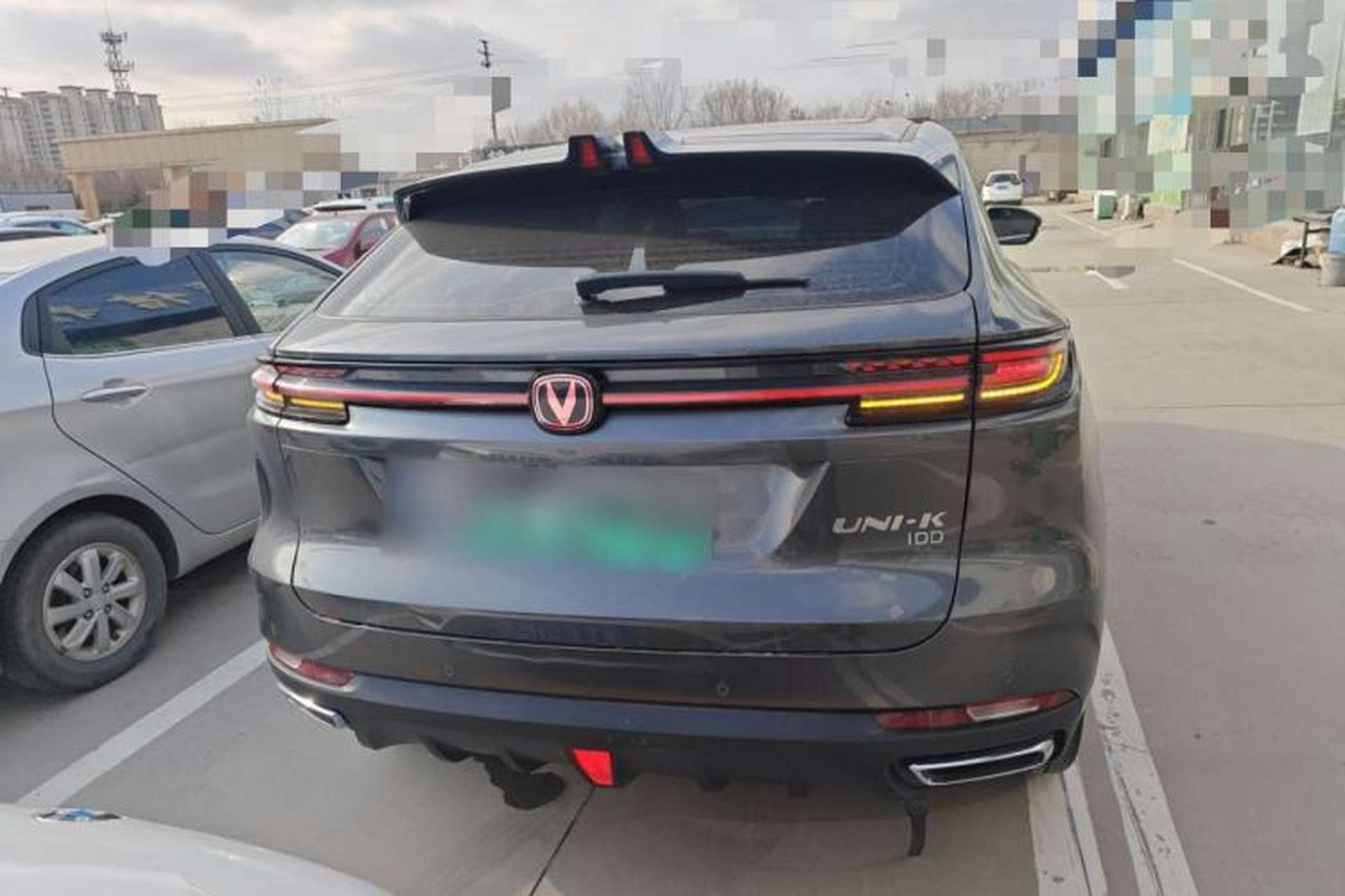 Used CHANGAN UNI-K iDD 2023 Zhidian iDD 1.5T 135km Smart & Fun Model Rear