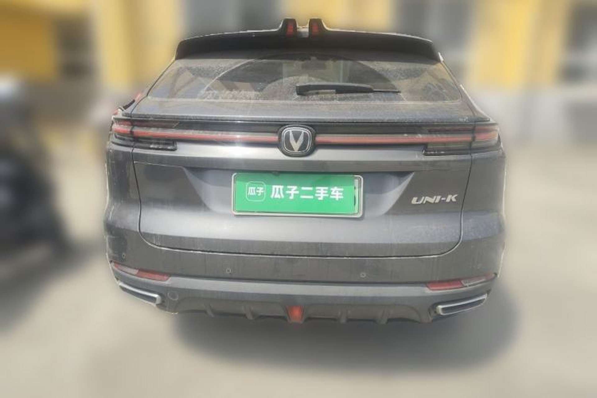 Used CHANGAN UNI-K iDD 2023 Zhidian iDD 1.5T 135km Smart & Fun Model Rear