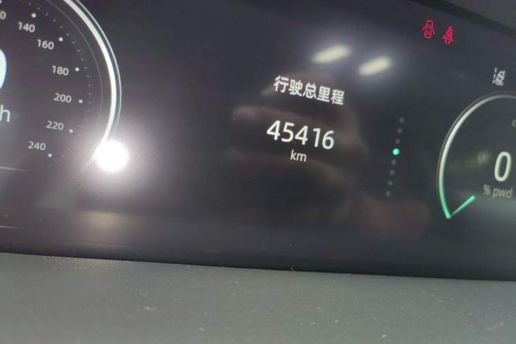 Used CHANGAN UNI-K iDD 2023 Smart Electric iDD 1.5T 135km Smart Leading Model Odometer Close Up