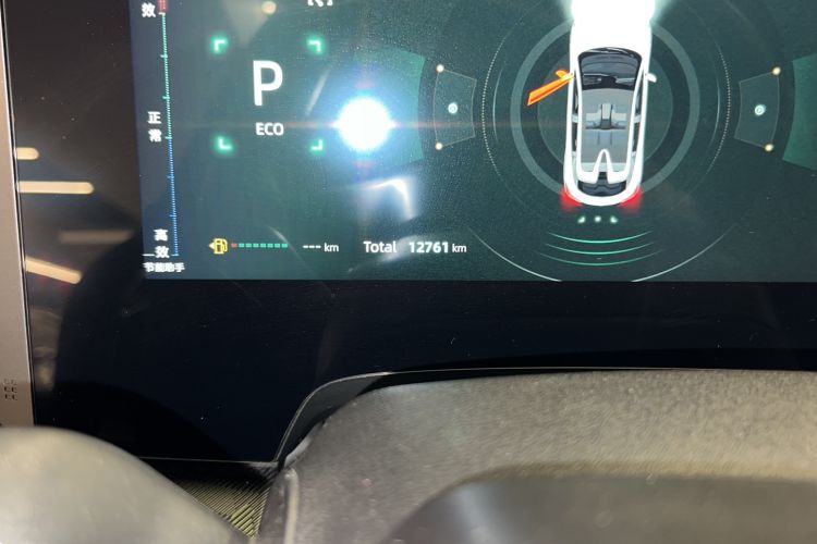 Used CHANGAN UNI-T 2023 2nd Generation 1.5T Sport Edition Flagship Version Odometer Close Up