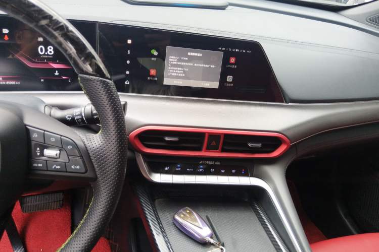 Used CHANGAN UNI-T 2020 1.5T Flagship Version Audio And AC Panel