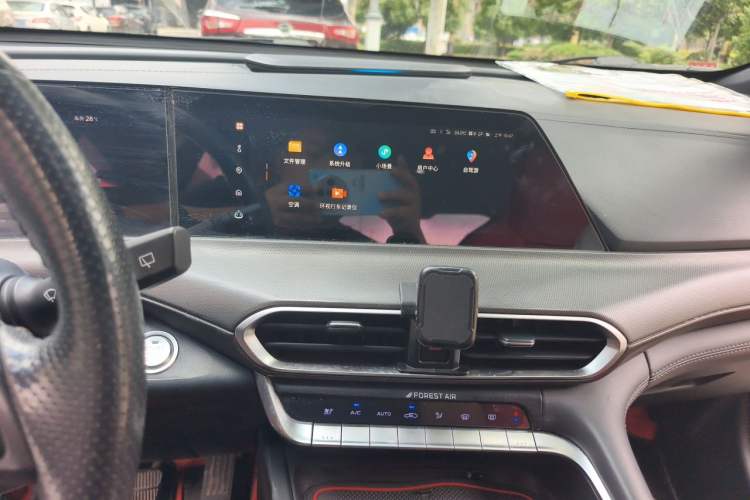 Used CHANGAN UNI-T 2020 1.5T Flagship Version Audio And AC Panel