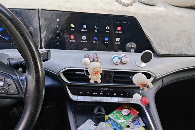 Used CHANGAN UNI-T 2020 1.5T Flagship Version Audio And AC Panel