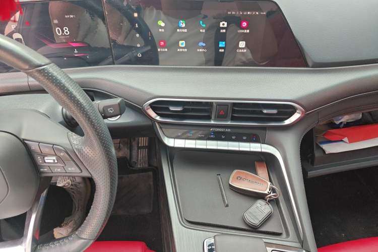 Used CHANGAN UNI-T 2020 1.5T Flagship Version Audio And AC Panel