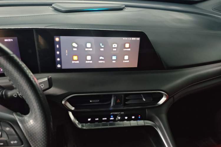Used CHANGAN UNI-T 2020 1.5T Flagship Version Audio And AC Panel