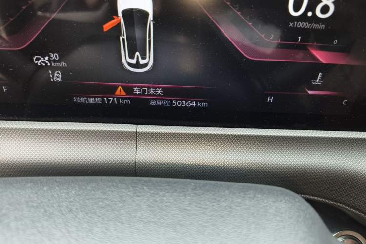 Used CHANGAN UNI-T 2020 1.5T Prestige Version Odometer Close Up