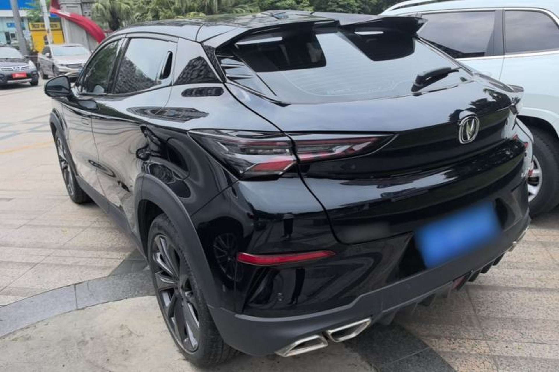 Used CHANGAN UNI-T 2020 1.5T Flagship Version Rear Left 45 Deg