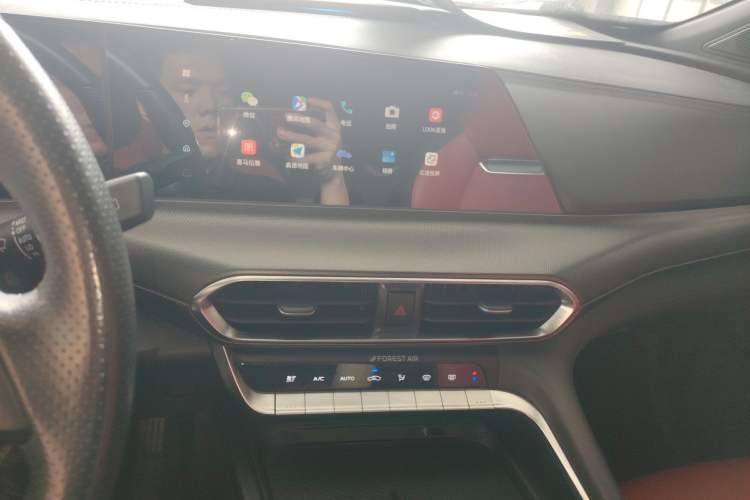 Used CHANGAN UNI-T 2020 1.5T Flagship Version Audio And AC Panel
