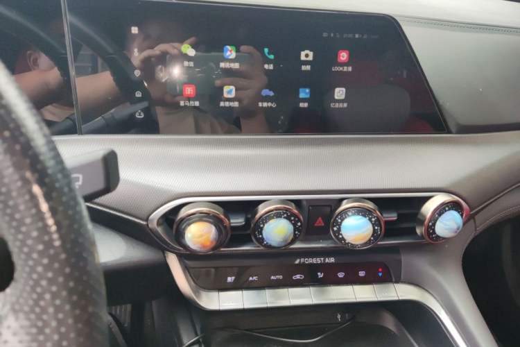 Used CHANGAN UNI-T 2020 1.5T Prestige Version Audio And AC Panel