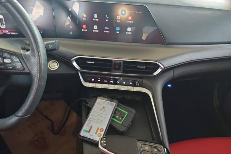 Used CHANGAN UNI-T 2020 1.5T Flagship Version Audio And AC Panel