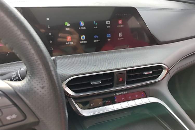 Used CHANGAN UNI-T 2020 1.5T Flagship Version Audio And AC Panel
