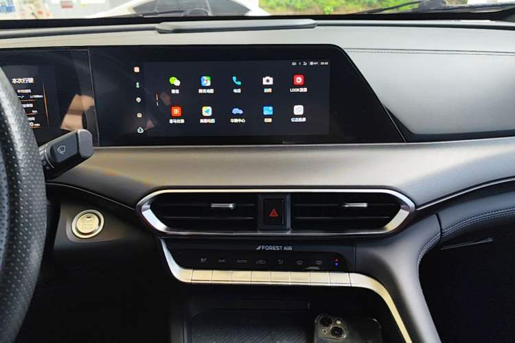 Used CHANGAN UNI-T 2020 1.5T Prestige Version Audio And AC Panel