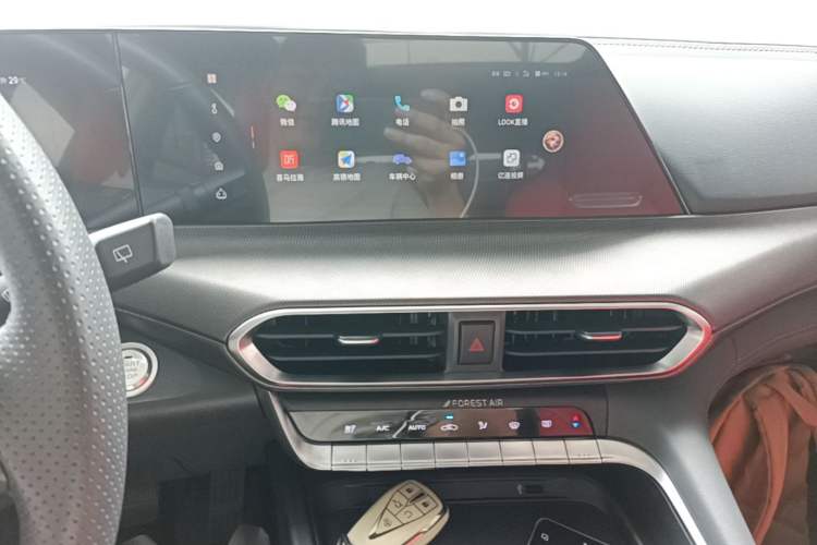 Used CHANGAN UNI-T 2020 1.5T Flagship Version Audio And AC Panel