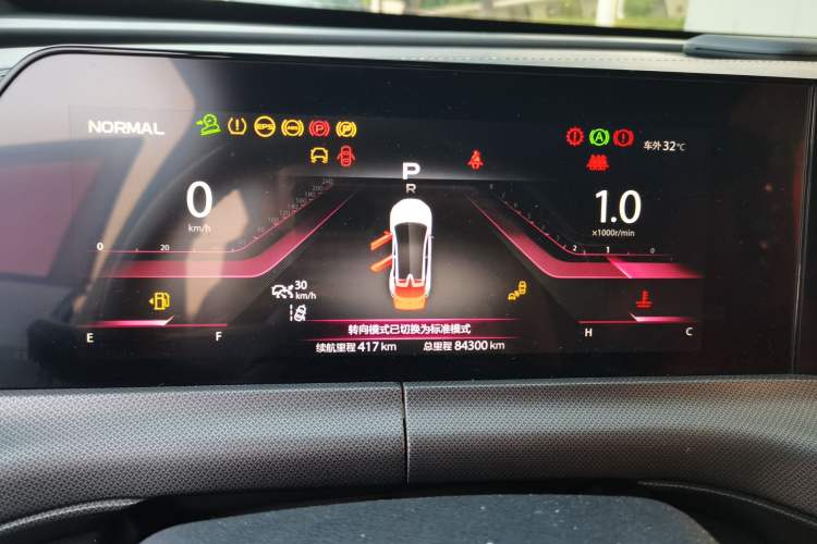 Used CHANGAN UNI-T 2020 1.5T Flagship Version Instrument Cluster