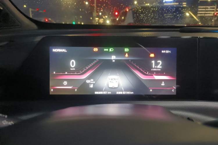 Used CHANGAN UNI-T 2020 1.5T Flagship Version Instrument Cluster