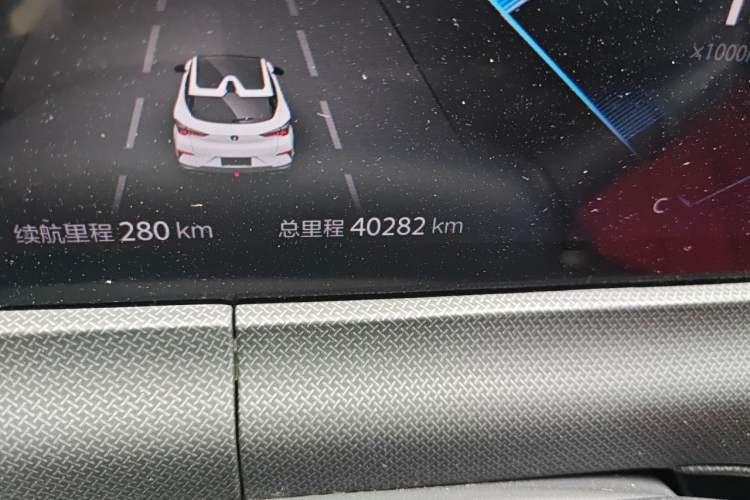 Used CHANGAN UNI-T 2020 1.5T Prestige Version Odometer Close Up