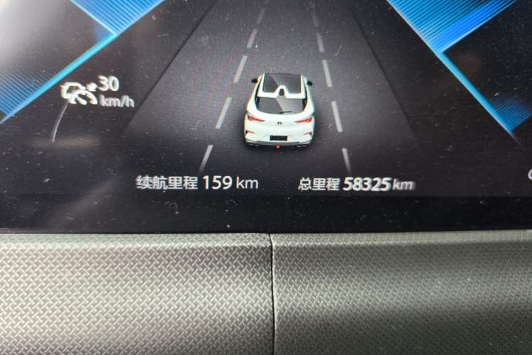Used CHANGAN UNI-T 2020 1.5T Prestige Version Odometer Close Up