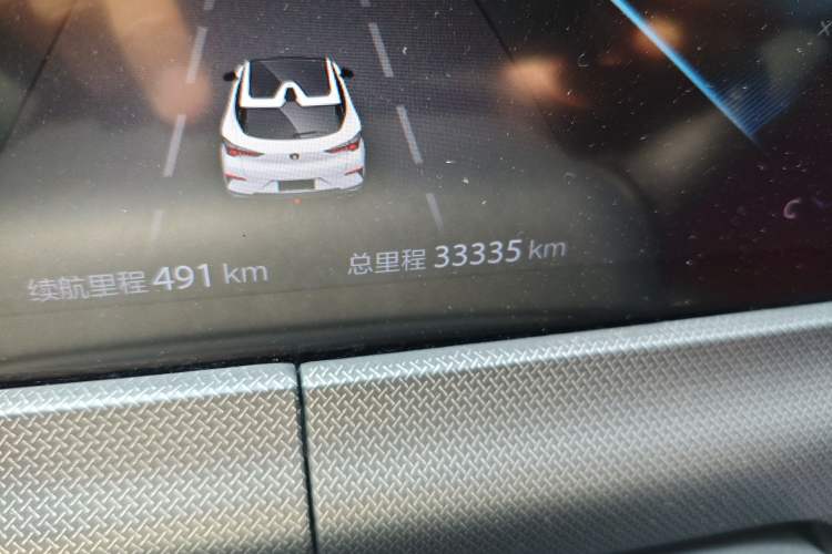 Used CHANGAN UNI-T 2020 1.5T Prestige Version Odometer Close Up