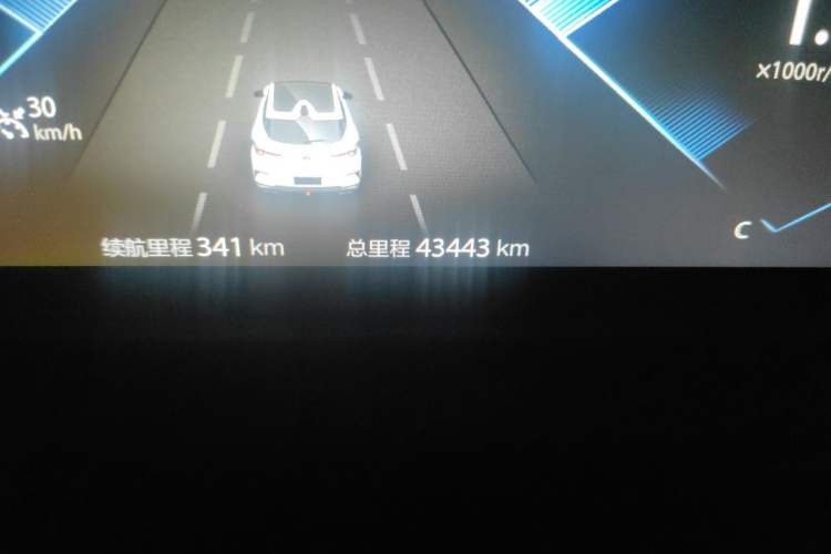 Used CHANGAN UNI-T 2020 1.5T Prestige Version Odometer Close Up
