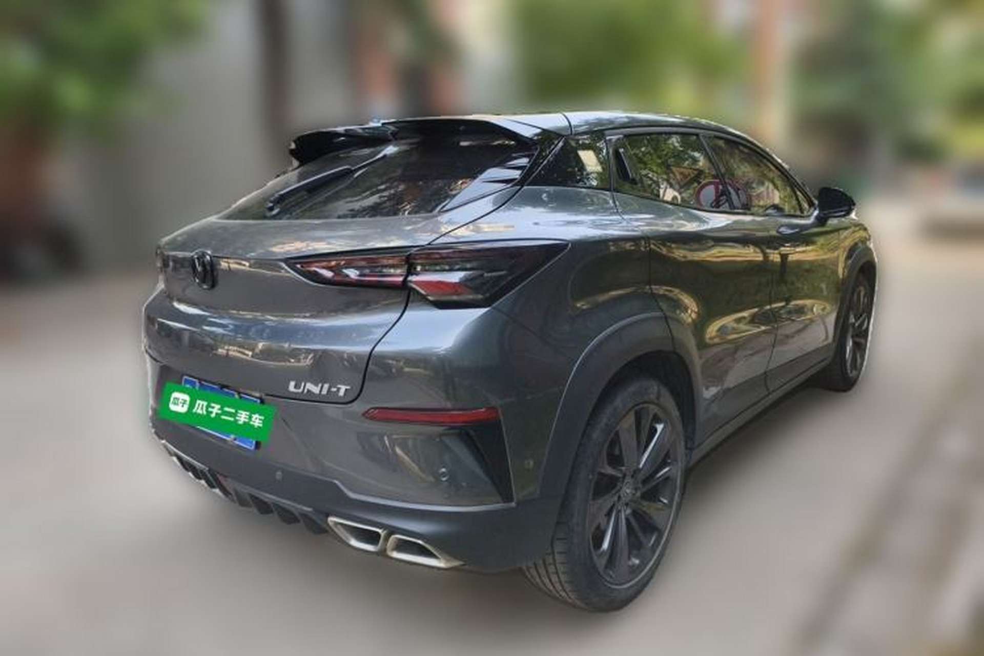 Used CHANGAN UNI-T 2020 1.5T Flagship Version Rear Right 45 Deg