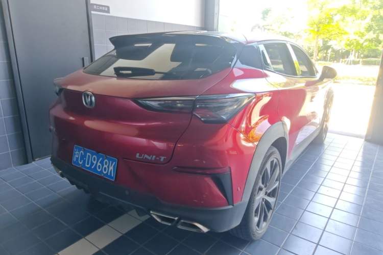 Used CHANGAN UNI-T 2020 1.5T Flagship Version Rear Right 45 Deg